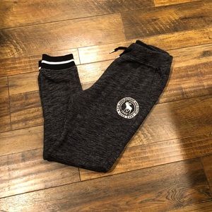 Abercrombie boys joggers 11/12 heathered black